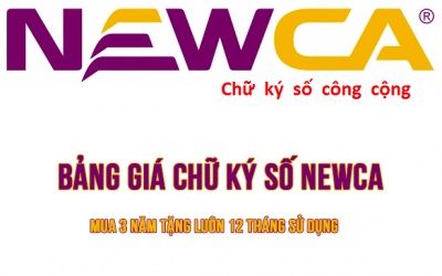 BẢNG GIÁ DÀNH CHO KHÁCH HÀNG CÁ NHÂN NĂM 2019